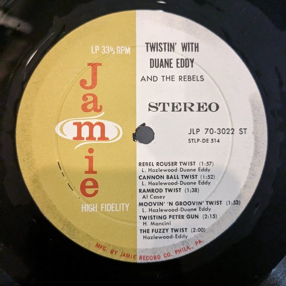 vinyl record #twistin rock music lot 4 albums (Duane Eddy,beatles,Teddy Reynolds - Picture 9 of 10